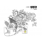 Filtre à gasoil pour moteur Lombardini LDW903-1003-1404, réf. Gianni Ferrari 00.32.02.0010
