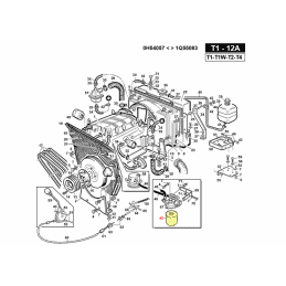 Filtre à gasoil pour moteur Lombardini LDW903-1003-1404, réf. Gianni Ferrari 00.32.02.0010 - GIANNI FERRARI - Filtre à essence -