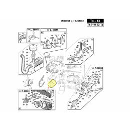 Filtre à huile moteur Kubota (OEM W21ESO1600), Gianni Ferrari 00.32.03.0050 - GIANNI FERRARI - Filtre à huile - Jardin Affaires 