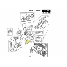 Filtre à huile moteur Kubota (OEM W21ESO1600), Gianni Ferrari 00.32.03.0050 - GIANNI FERRARI - Filtre à huile - Jardin Affaires 