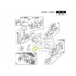 Filtre à huile moteur Kubota (OEM W21ESO1600), Gianni Ferrari 00.32.03.0050 - GIANNI FERRARI - Filtre à huile - Jardin Affaires 