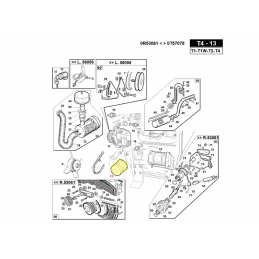 Filtre à huile moteur Kubota (OEM W21ESO1600), Gianni Ferrari 00.32.03.0050 - GIANNI FERRARI - Filtre à huile - Jardin Affaires 