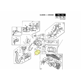 Filtre à huile moteur Kubota (OEM W21ESO1600), Gianni Ferrari 00.32.03.0050 - GIANNI FERRARI - Filtre à huile - Jardin Affaires 