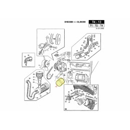 Filtre à huile moteur Kubota (OEM W21ESO1600), Gianni Ferrari 00.32.03.0050 - GIANNI FERRARI - Filtre à huile - Jardin Affaires 