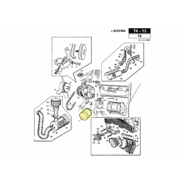 Filtre à huile moteur Kubota (OEM W21ESO1600), Gianni Ferrari 00.32.03.0050 - GIANNI FERRARI - Filtre à huile - Jardin Affaires 