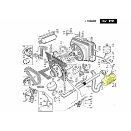 Originaler Kubota-Motorluftfilter, 15741-11083, 1560-103-2025-0 für Kubota-Motor - GIANNI FERRARI - Luftfilter - Garden A