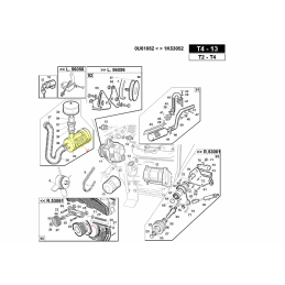 Filtre à air moteur d'origine Kubota, 15741-11083, 1560-103-2025-0 pour moteur Kubota - GIANNI FERRARI - Filtre à air - Jardin A