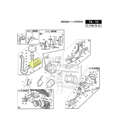 Filtre à air moteur d'origine Kubota, 15741-11083, 1560-103-2025-0 pour moteur Kubota - GIANNI FERRARI - Filtre à air - Jardin A