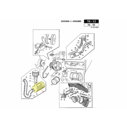 Originaler Kubota-Motorluftfilter, 15741-11083, 1560-103-2025-0 für Kubota-Motor - GIANNI FERRARI - Luftfilter - Garden A