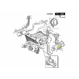 Luftfilter für Lombardini LDW1003-1404 Motor, Ref.-Nr. Gianni Ferrari 00.32.04.0012 - GIANNI FERRARI - Luftfilter - Garden Aff