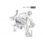 Luchtfilter voor Lombardini motor LDW1003-1404, ref. Gianni Ferrari 00.32.04.0012 Luchtfilter voor Lombardini motor LDW1003-1404, ref. Gianni Ferrari 00.32.04.0012