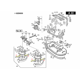 Couteau ventilé droit Gianni Ferrari 01.33.01.0051 - GIANNI FERRARI - Couteau - Jardin Affaires