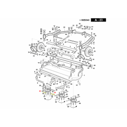 Couteau ventilé droit Gianni Ferrari 01.33.01.0051 - GIANNI FERRARI - Couteau - Jardin Affaires