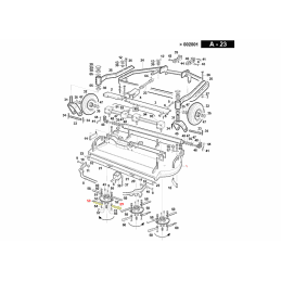 Couteau ventilé droit Gianni Ferrari 01.33.01.0051 - GIANNI FERRARI - Couteau - Jardin Affaires