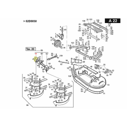 Eckgetriebe rechts Gianni Ferrari 01.90.00.0283 - GIANNI FERRARI - Ersatzteile & Zubehör - Jardinaffaires 