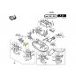Hoekoverbrenging linkerkant Gianni Ferrari 01.90.00.0284
