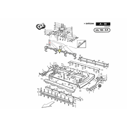 Eckgetriebe Gianni Ferrari 01.90.00.2152 - GIANNI FERRARI - Ersatzteile & Zubehör - Jardinaffaires 