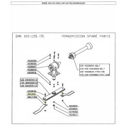 Anello lama, distanziale per taglierina rotativa Delmorino DMK 120, 135, 150/2, 150/3, 180/3, DMK180D - DEL MORINO - Ricambi