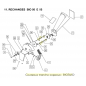 Maaiermesje voor vegetatieversnipperaar Delmorino Scutum, Pugio, BIO341D