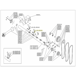 Couteau Y pour broyeurs à végétaux Delmorino Flipper et Centurion - URC402D - DEL MORINO - Couteau - Jardin Affaires 