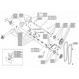 Distanziale per Delmorino Flipper, Centurion, Trituratore agricolo - URC412D - DEL MORINO - Ricambi e accessori - Jardinaffaires