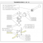 Lame pour gyrobroyeur Del Morino DMK 90, 100, 110 cm - DMK543AD