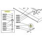 Palier de lame pour tondeuses de finition  Delmorino (ET120, PSM120, SRM, PRM, XRM)- SRM051D