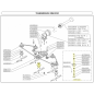 Meslagering voor Delmorino afwerkingsmaaiers (ET120, PSM120, SRM, PRM, XRM)- SRM051D Meslagering voor Delmorino afwerkingsmaaiers (ET120, PSM120, SRM, PRM, XRM)- SRM051D
