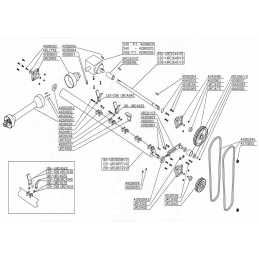 Vis de lame Delmorino 12x75, broyeur, Funny, Flipper, Centurion - 40100148 - DEL MORINO - Ecrou et vis de lame - Jardin Affaires