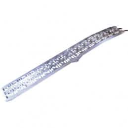 2 x Rampe de chargement en aluminium pliable - 600kg - 229 x 28 cm - DS - Accessoires tondeuse autoportée - Jardin Affaires