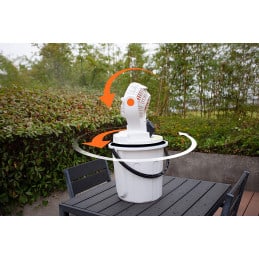 Ventilateur Brumisateur  Yard Force LF C36 6h - Batterie - 20V 2Ah - YARD FORCE - Arrosage - Jardin Affaires