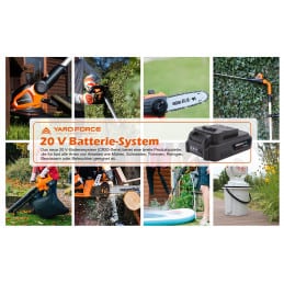 Yard Force AL C20 20V Batterie – 2Ah – – Yard Force – Batterie und Zelle – Gartengeschäft