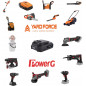 Martelo Perfurador Elétrico PowerG PT190601 - 20V - 2.0Ah Martelo Perfurador Elétrico PowerG PT190601 - 20V - 2.0Ah