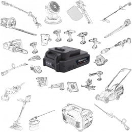Cargador de batería Yard Force AL C20E 20V - batería - 2.0 Ah 2.5 Ah 4.0 Ah - Yard Force - Cargador de baterías - Negocios de Ja