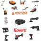 Aparador de Relva a Bateria 20 Volts - Yard Force LTC25 Aparador de Relva a Bateria 20 Volts - Yard Force LTC25