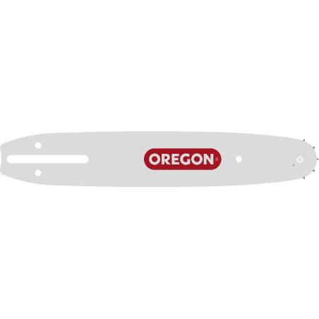 Guide de tronçonneuse Oregon Single Rivet, nez à pignon étroit, 35 cm, 3/8", monte A041 - 144MLEA041 - OREGON - Guide pour tronç