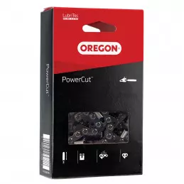 Chaîne de tronçonneuse Oregon PowerCut, pas .325", jauge 1,5 mm - 66 ou 72 maillons - OREGON - Chaîne pour tronçonneuse - Jardi
