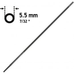 Limes rondes 5,5 mm par boîte de 12 pour chaîne pas 3/8" et .404" - Oregon 70502