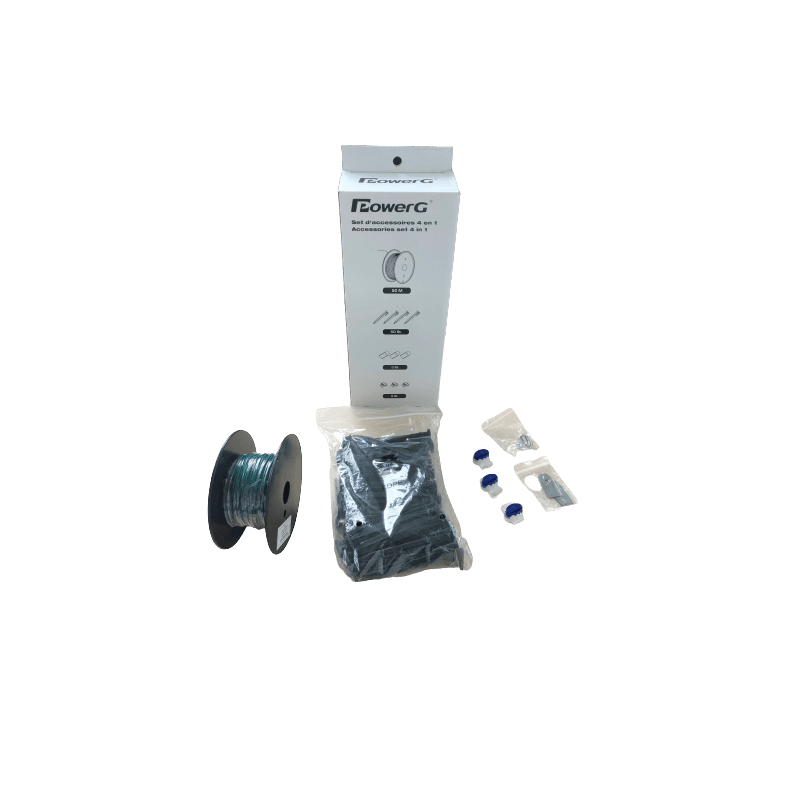 Kit accessoires installation pour robot tondeuse PowerG 731128 6939500731128