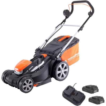 Cortacésped rotativo a batería Yard Force LMC37 2 baterías 20V y cargador