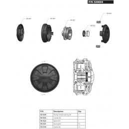 Copritestata per testina decespugliatore 559059 - Oregon 55-524 - OREGON - Accessori testina e filo - Garden Affairs 