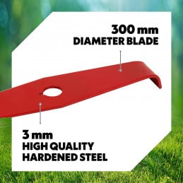 Cuchilla para desbrozadora Ø 300 mm 2 dientes 3 mm - Oregon 295504-0 - OREGON - Cuchilla para desbrozadora - Jardinaffaires 