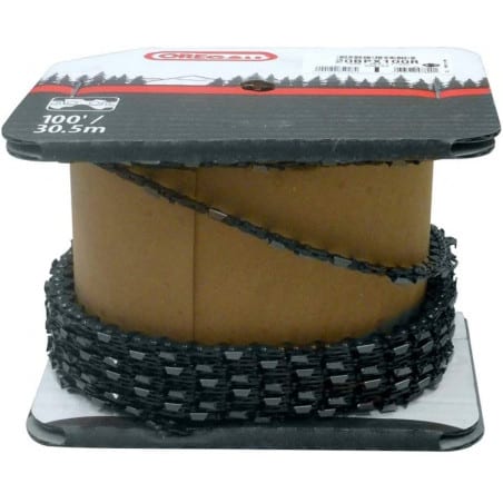 Rouleau chaîne tronçonneuse Oregon 25AP100R 60cm - pas 1/4" - jauge 1.3mm/0,50" 2392 maillons - OREGON - Chaîne pour tronçonneus