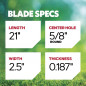 Gator® G3 blade 49 cm / 21" Ayp Husqvarna - Oregon 95-621 Gator® G3 blade 49 cm / 21" Ayp Husqvarna - Oregon 95-621
