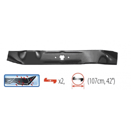 MTD lawn mower blade 107 cm / 42" - Oregon P630453800102 - OREGON - Mower blade - Garden Business 