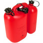 Jerrican double compartiment 5 L + 3 L rouge - OREGON 562407