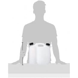 Jerrican double compartiment 5 L + 3 L blanc transparent - OREGON 562408 - OREGON - Jerrican - Jardin Affaires