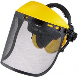 Kit sécurité pour débrouissailleuse : visière + protège-oreilles - protection totale du visage - Oregon 581188