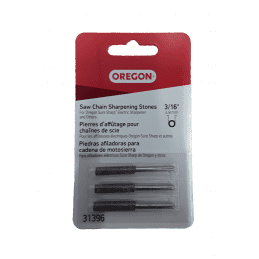 Lot de 3 pierres à aiguiser non filetées pour tronçonneuse 3/16" - OREGON 31396 - OREGON - Affûtage & nettoyage - Jardin Affaire