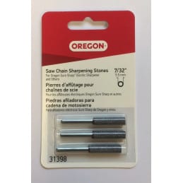 Lot de 3 pierres à aiguiser non filetées pour tronçonneuse 7/32 po - OREGON 31398 - OREGON - Tailler et Couper - Jardin Affaires